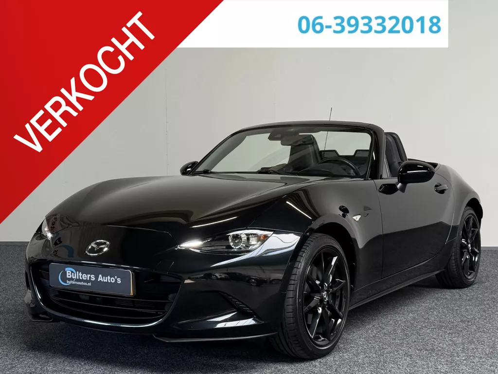 Mazda MX-5 2.0 SkyActiv-G 184pk | LEDER | CARPLAY | PDC